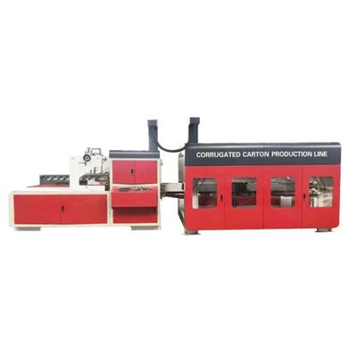 350mm Flexo corrugado caixa de cartão fabricante impressora Slotter Die Cutter pasta