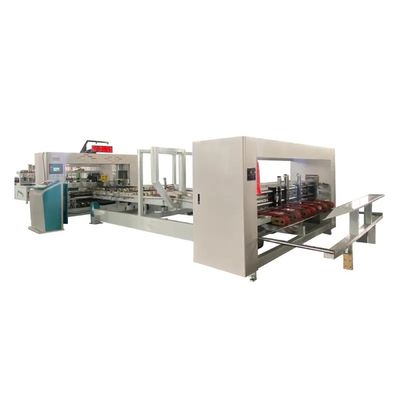 Máquina automática de colagem e costura de pastas de grafitagem e ligação para cartão de papel