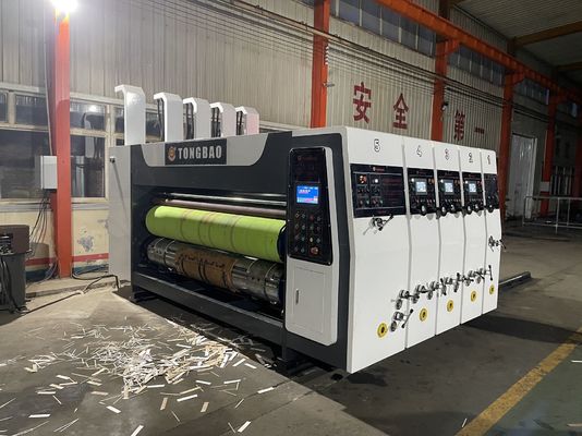Máquina de corte de placa flexível para fabricação de caixas de pizza