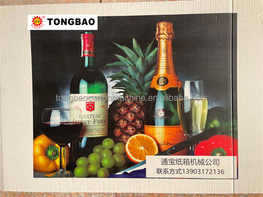 Melhore a sua impressão de cartão ondulado com impressora digital multicolor inkjet 2500 mm