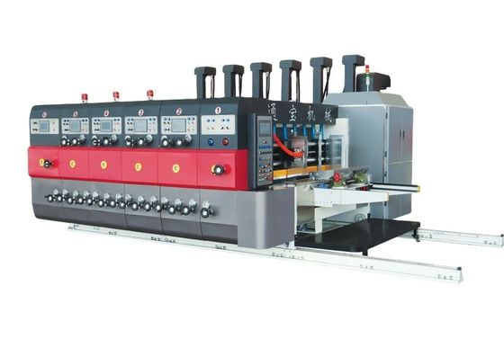 40000 KG Flexoprinter Slotter Rotary Die Cutter Machine para Impressão de Caixa de Cartão Corrugada Slotting Die Cutting