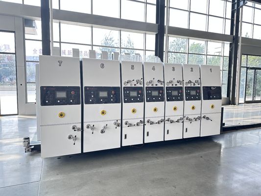 40000 KG Flexoprinter Slotter Rotary Die Cutter Machine para Impressão de Caixa de Cartão Corrugada Slotting Die Cutting