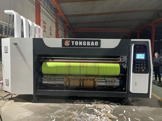 40000 KG Máquina de corte Slotting Die Printing Box Lead Packaging Feeder Máquina de impressão automática de 3 cores