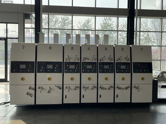 40000 KG Máquina de corte Slotting Die Printing Box Lead Packaging Feeder Máquina de impressão automática de 3 cores