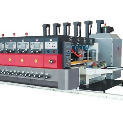 Máquina de impressão para caixas de cartão corrugadas