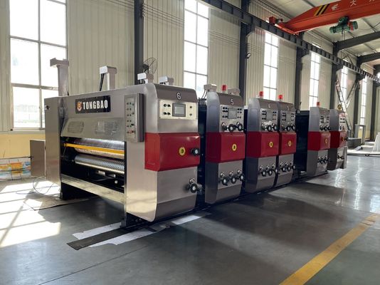 Máquina de impressão para caixas de cartão corrugadas