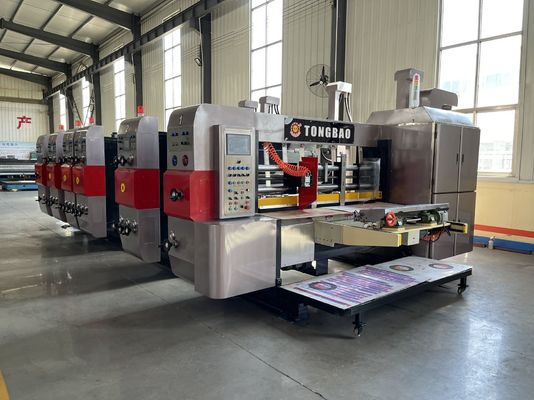 Máquina de impressão para caixas de cartão corrugadas