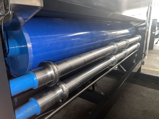 Advanced Corrugated Carton Box Flexo Two Colour Printer Slotter Rotary Die Cutter Machine