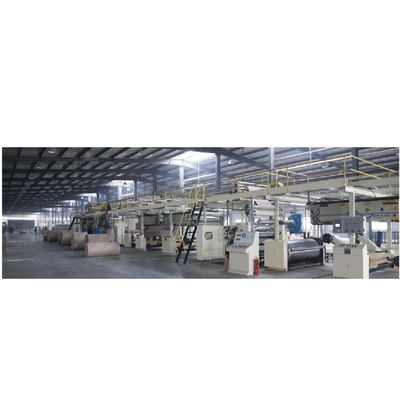 120 m/min 7/5/3 camadas linha de produção de cartão corrugado máquina de fazer caixas de cartão