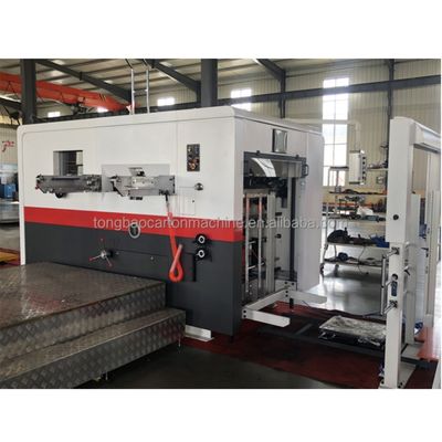 Máquina de corte de cartão de papel para corte semi-automático a pressão de caixas onduladas