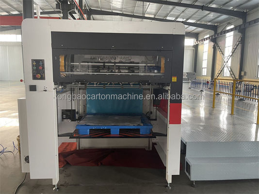 Máquina de corte de cartão de papel para corte semi-automático a pressão de caixas onduladas