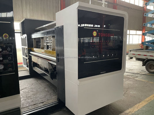 Máquina de Linha de Embalagem de Papel de Impressão de 1500 mm Gluer Cartão Corrugado