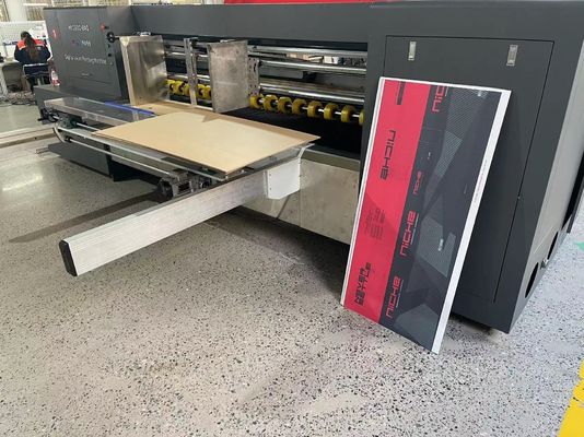 Máquina de impressão digital de caixa de amostras para impressora a jato de tinta de caixa corrugada