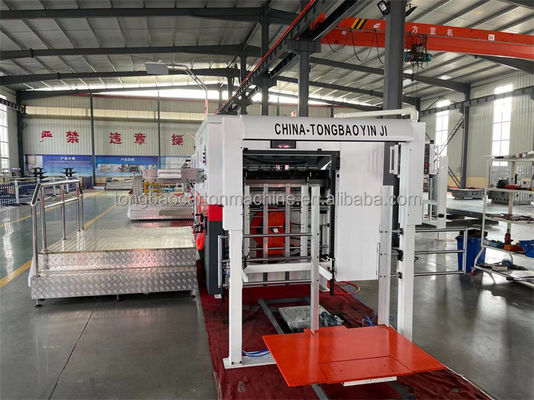 Máquina de produção de cartão corrugado