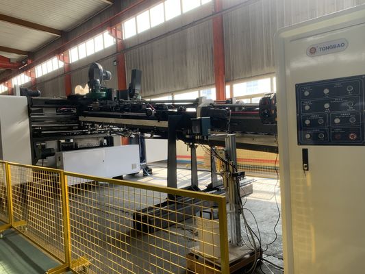 FFG Transferência de vácuo automática Impressão flexográfica Slotting Die Cutting Folding Glueing Strapping Machine