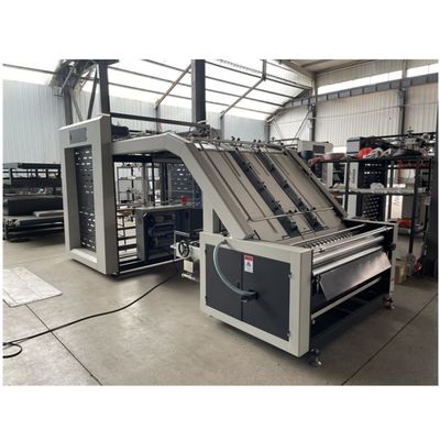 Máquina de laminação de cartão ondulado com tamanho máximo de papel 1600*1100 e 13 kW de potência