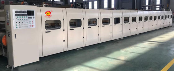 Máquina de fabricação de cartão ondulado de alta velocidade para embalagens suaves e precisas