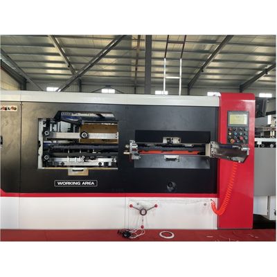 Máquina de corte e esburacagem de matriz de alimentação automática de 380 V de alta durabilidade para mercados nacionais