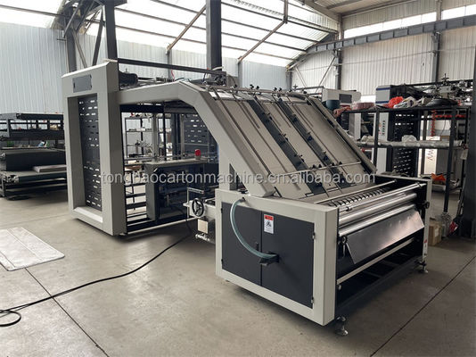 Máquina de laminação de flauta para fabricação de caixas de cartão