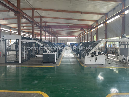 Máquina de laminação de flauta para fabricação de caixas de cartão