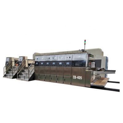 Máquina de transferência de vácuo de alta definição de tipo móvel de impressão flexográfica de 6 cores