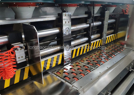 Máquina de transferência de vácuo de alta definição de tipo móvel de impressão flexográfica de 6 cores