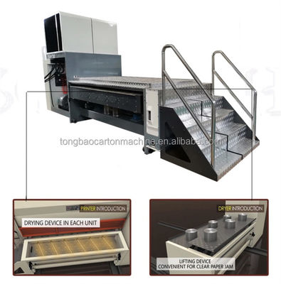 Máquina de transferência de vácuo de alta definição de tipo móvel de impressão flexográfica de 6 cores