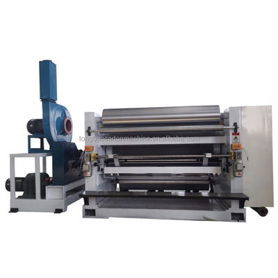 120 m/min 5 Ply 2200mm caixa de cartão de frutas Machine Making Corrugation Line para a produção