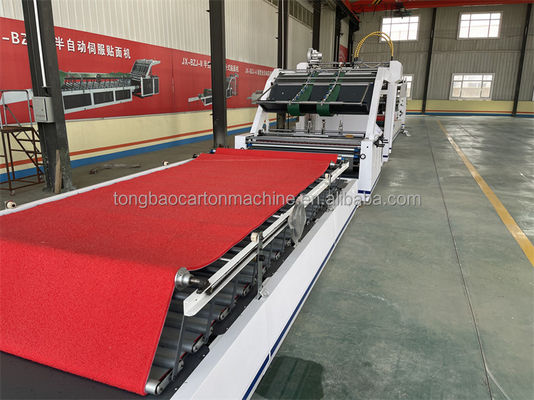 Máquina de laminação automática de cartão ondulado para um processo de produção suave