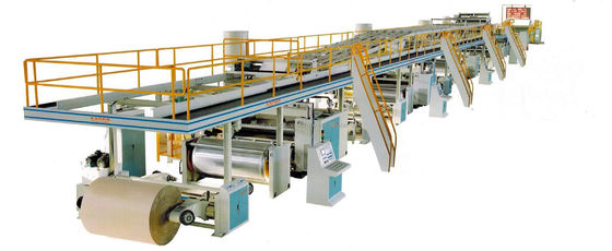 Cartões Tipo de embalagem Cartão ondulado Equipamento de fabricação 3/5/7 Linha de produção de camadas