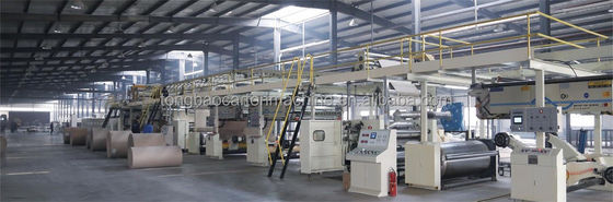 Cartões Tipo de embalagem Cartão ondulado Equipamento de fabricação 3/5/7 Linha de produção de camadas