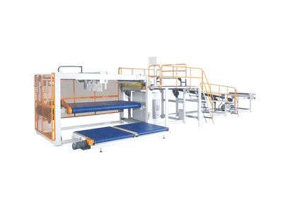 Linha de produção de cartão de máquina de cartão ondulado com suporte técnico de vídeo
