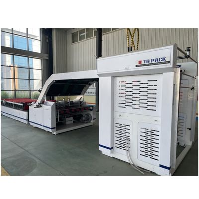 Máquina de laminação de papel ondulado com motor elétrico