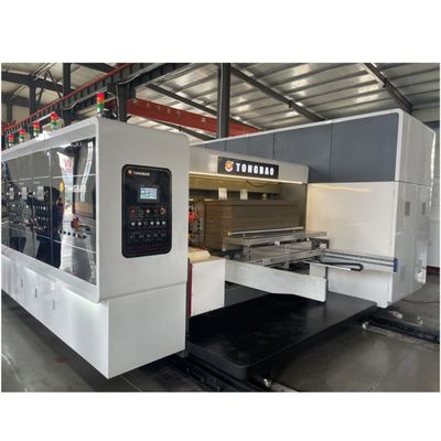 Máquina de empilhadeira de cortes rotativos de placa flexível de alta definição