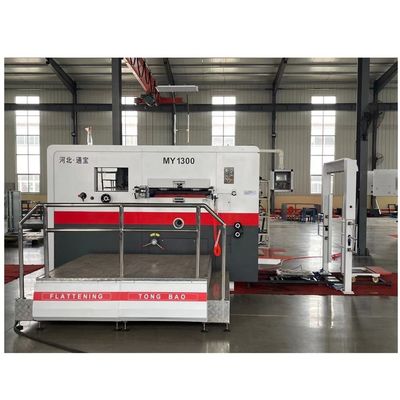Máquina de corte de cartão de papel Função automática de corte de matriz corrugada e criado