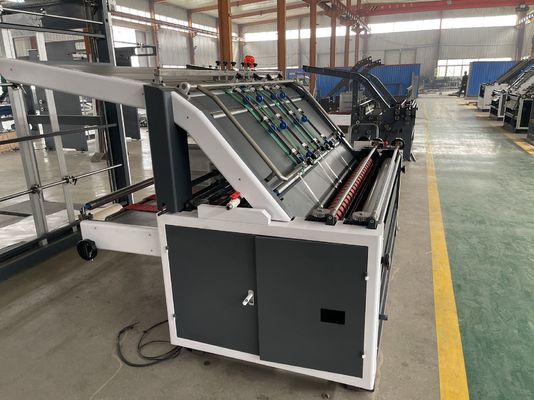 Máquina de laminação de flauta semiautomática de servo de 350 mm para cartão e papel ondulado