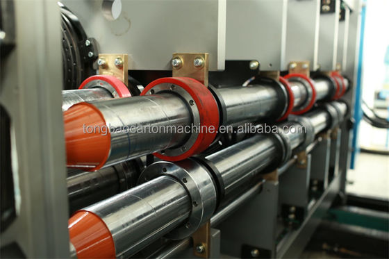 40000 KG High Definition Flexo Printing Slotting Rotary Die Cutting Machine para caixa de cartão ondulado