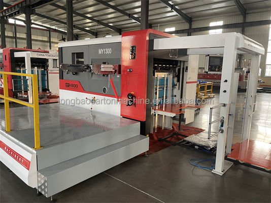 Máquina de corte de cartão de papel/cartão de cartão creasing Die Cutter 1500 com grau automático