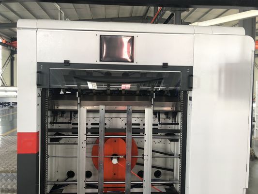 Caixa corrugada máquina de cortar e criar personalizável para a sua linha de produção