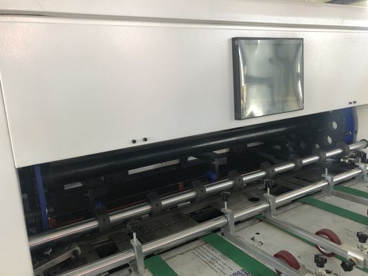 Máquina de corte automática de papelão de cama plana a descascar com descascagem 1650