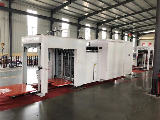 MY-1300 Máquina de corte a moagem automática completa de caixa de cartão com fonte de alimentação de 380 V
