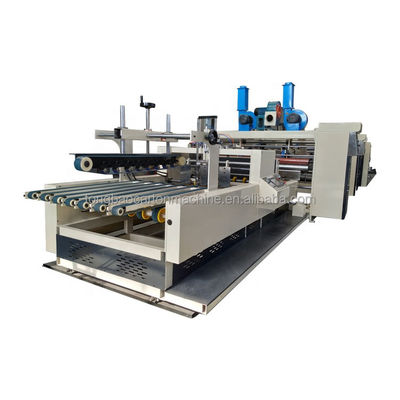 Máquina de Impressão Flexo Automática Folder Gluer Inline Corrugated Box de 1200 mm de Largura