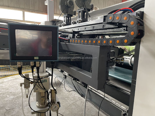 Máquina de fabricação de caixas de cartão de impressão totalmente automática