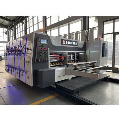 Máquina de impressão flexopintada corrugada de 40000 kg para impressão de embalagem em cartão