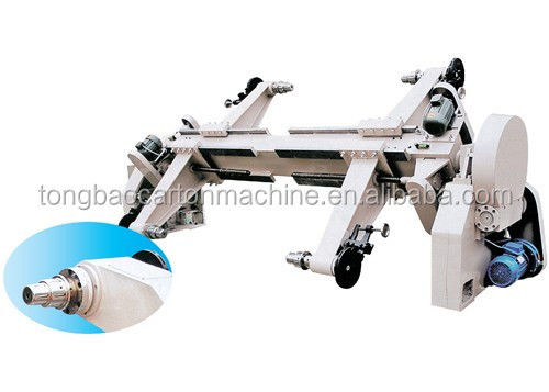 Libere o potencial da sua produção de cartão com o 2 T Electric Mill Roll Stander