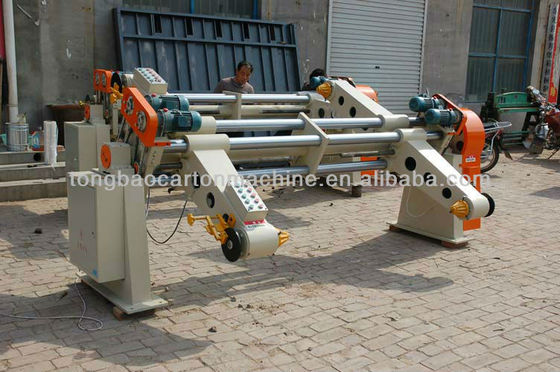 Libere o potencial da sua produção de cartão com o 2 T Electric Mill Roll Stander