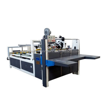 Máquina semi-automática de colagem para caixas de cartão corrugado de 1500 mm