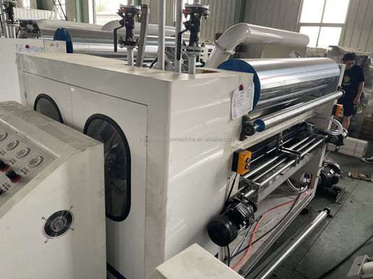 Máquina de fabricação de caixas corrugadas de papel sem dedos de faceta única para máquinas de embalagem