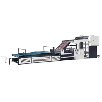 Máquina automática de laminação de cartão ondulado para laminação e montagem de flautas