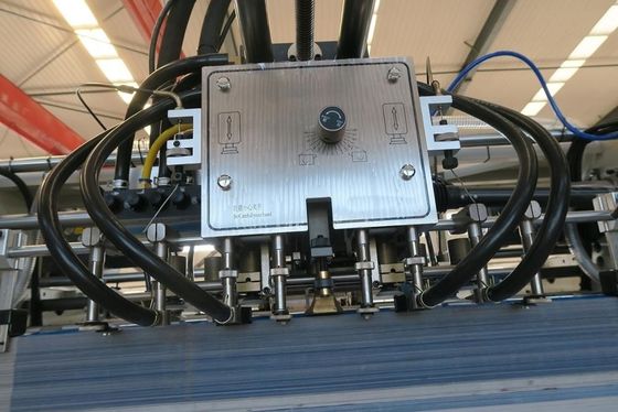 Máquina automática de laminação de cartão ondulado para laminação e montagem de flautas